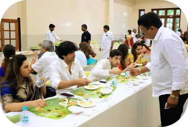 South Indian feast catering service