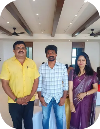 Indian wedding family celebration in Chennai