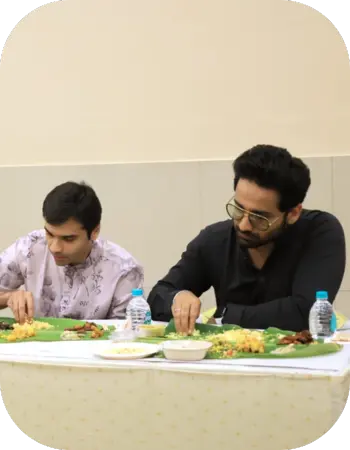Traditional South Indian wedding food in Chennai
