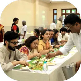 Traditional wedding catering in Chennai